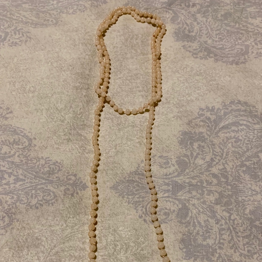 Blush Beaded Necklace